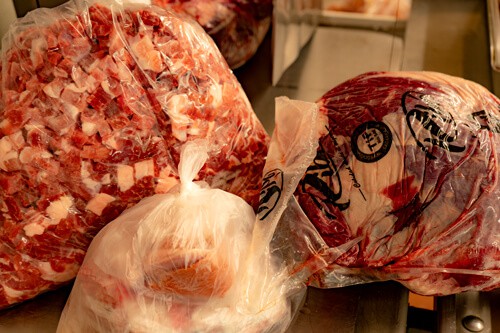meat, for , taquiza, cut, meat, for, party, mesquite, vado